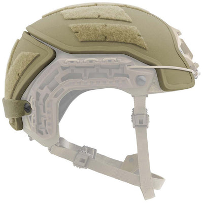 Galvion Caiman Ballistic Applique for use with the Caiman Hybrid Helmet (Not Included) - Tan499