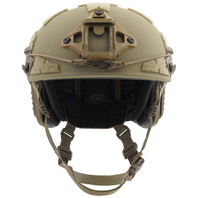 Galvion Batlskin Caiman Ballistic Helmet Tan499 Wilcox Shroud